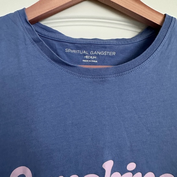 Set of 3 women’s size medium Spiritual Gangster sleeveless tank tops. - Picture 3 of 10